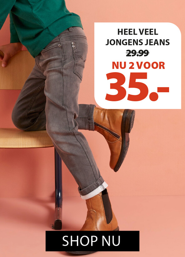 jongens jeans 2 voor 35