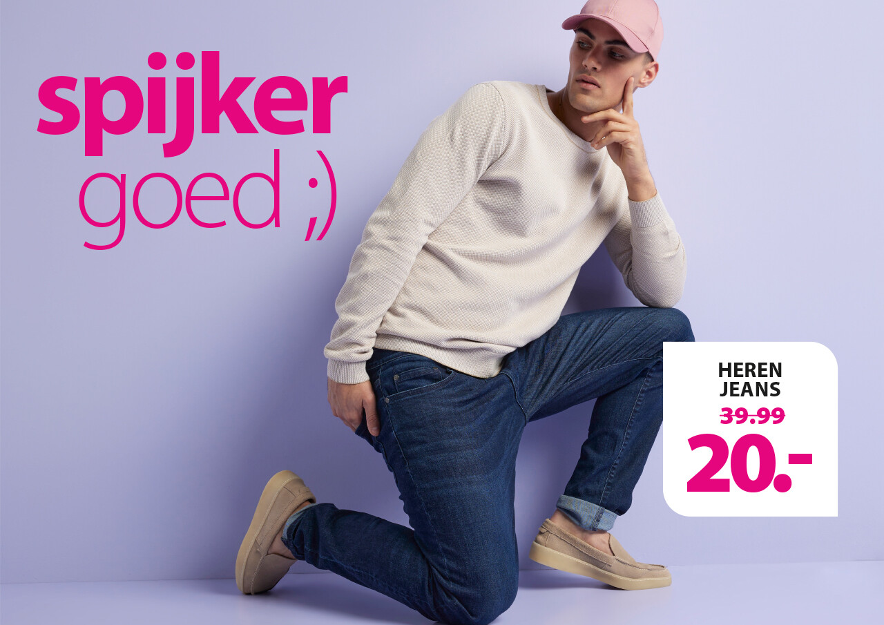 Heren jeans 20 euro