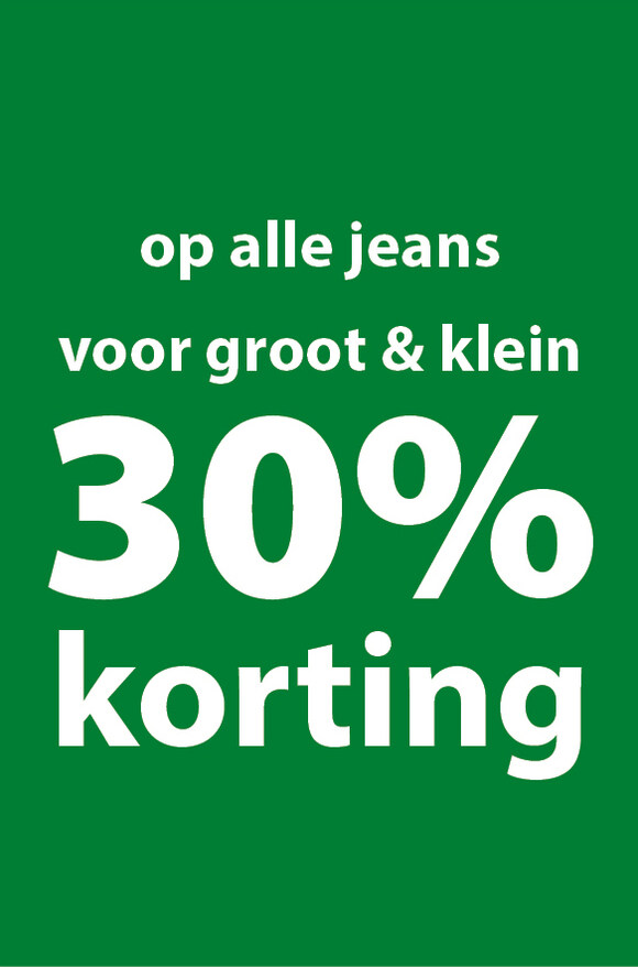 30% korting