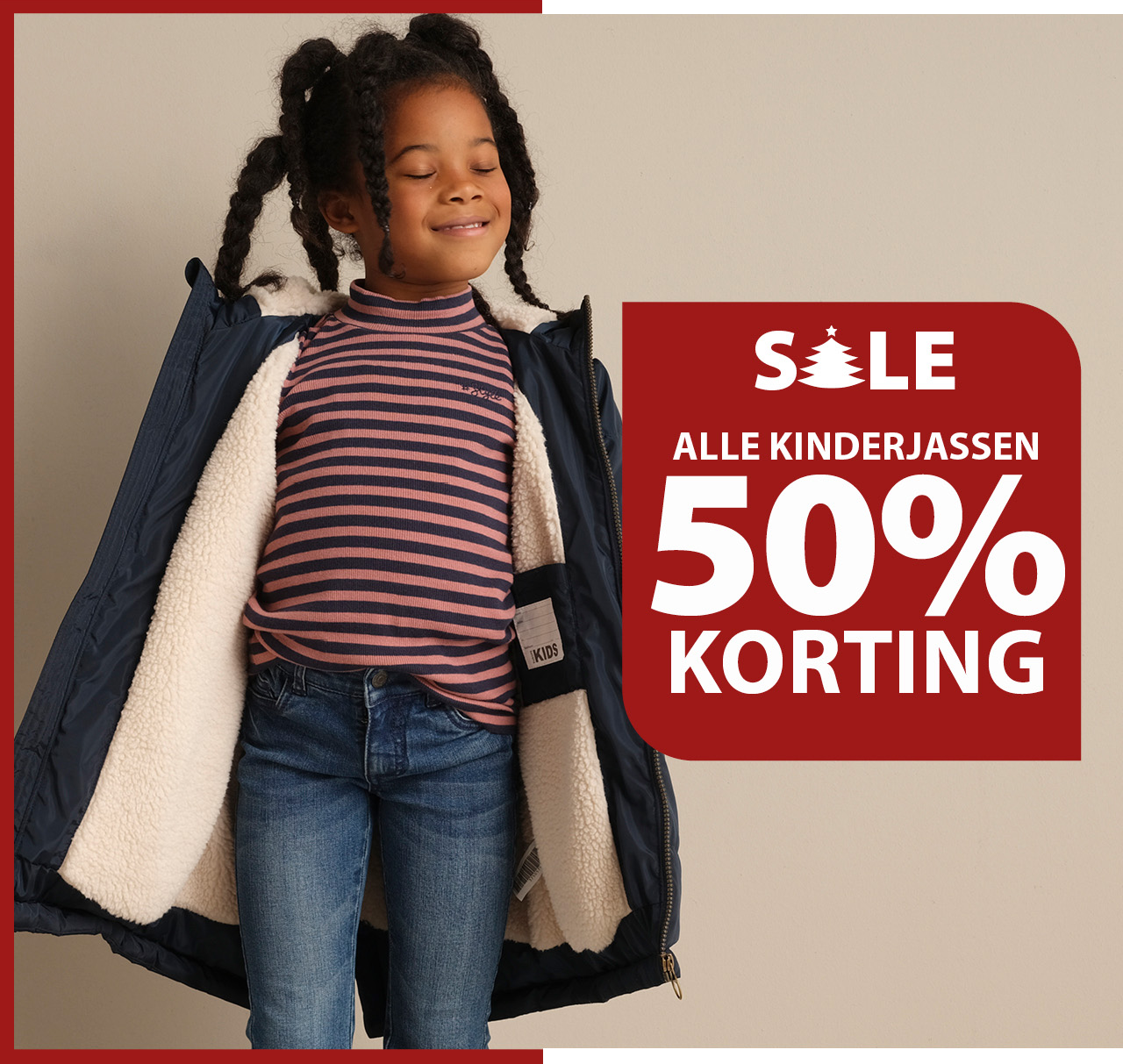 kinderjassen 50%