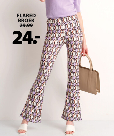 flared broek