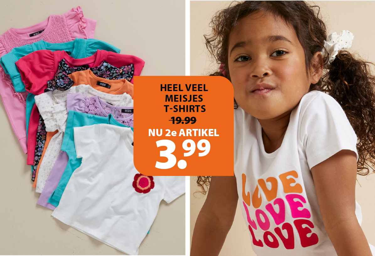 t-shirts meisjes