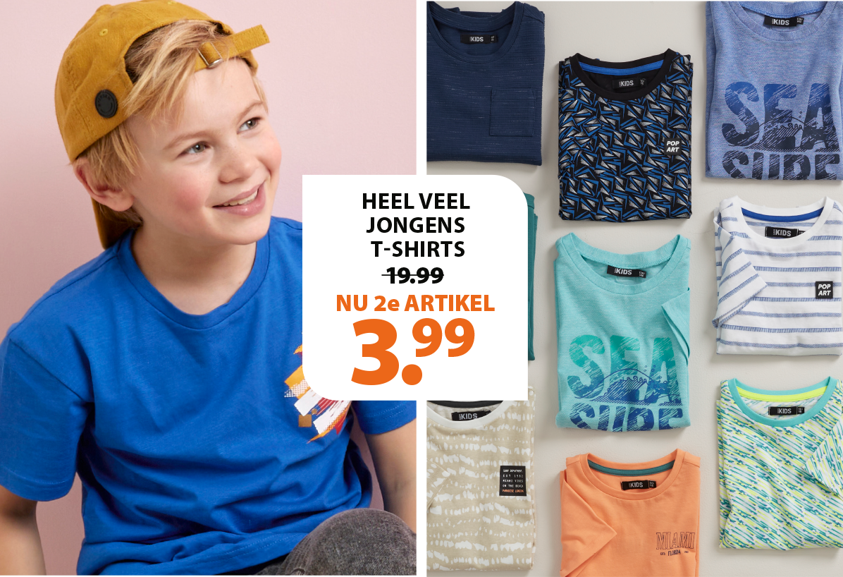 jongens t-shirts