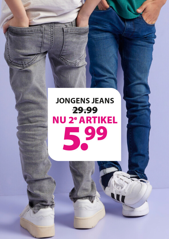 Jongens jeans 2e artikel 5.99