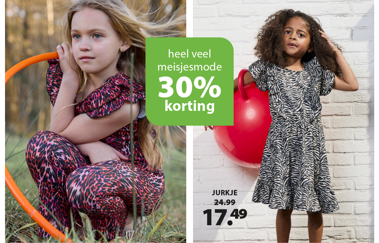 meisjes mode 30%