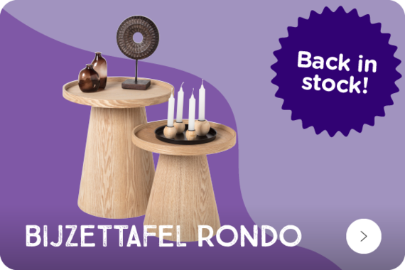 Bijzettafel Rondo