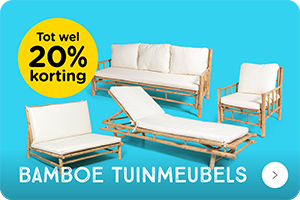 Bamboe tuinmeubels