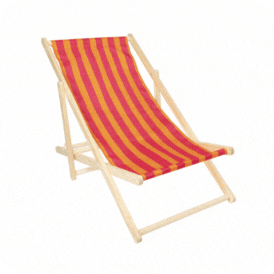 Strandstoel streep