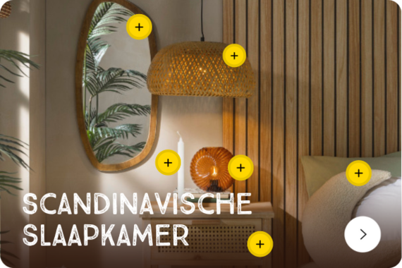 Shop de stijl, Scandinavische slaapkamer
