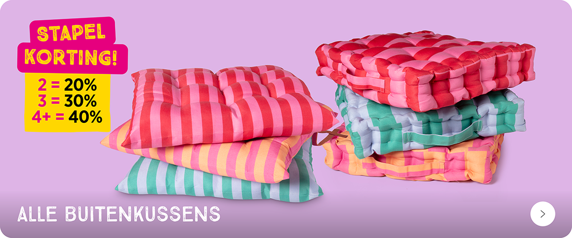 Alle buitenkussens