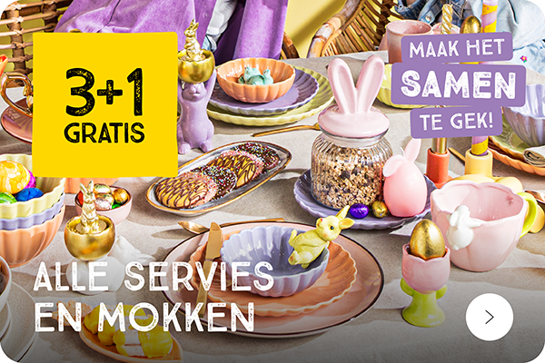 Alle servies en mokken