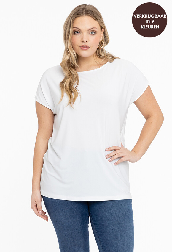 T-shirt kapmouwen DOLCE-white -42/44