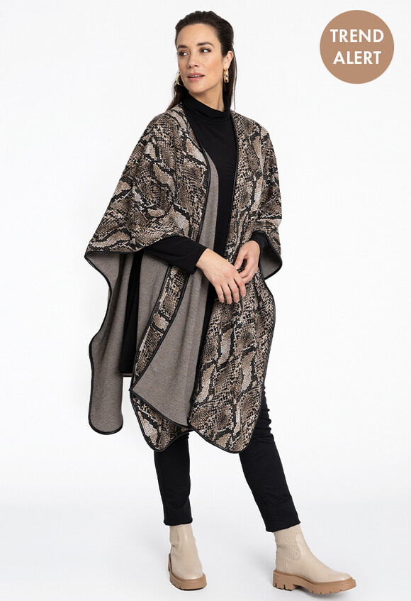 Poncho SERA-black -U